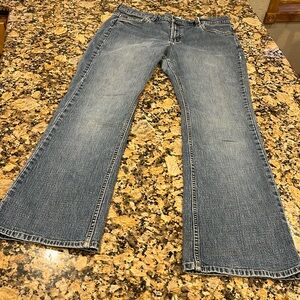 Vintage Late 1990s/ Y2K Boot-cut Jeans. Old Navy Women’s Size 14